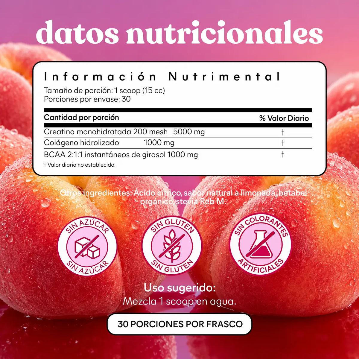 Peach Perfect Creatina